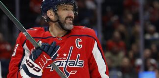 Ovechkin Contract: Capitals Discussed a Two-Year Deal Washington Capitals captain Alex Ovechkin smiles during a stoppage in play against the Maple Leafs at Capital One Arena