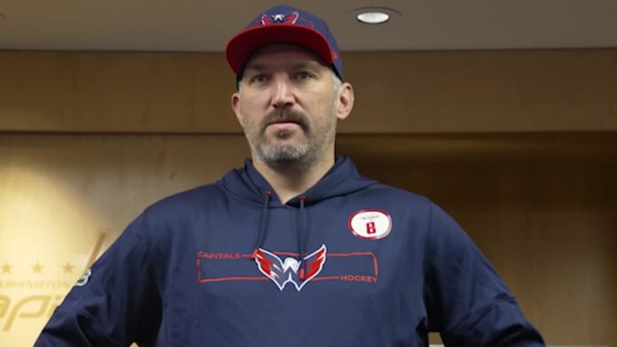 Alex Ovechkin announces final NHL season to Capitals teammates Alex Ovechkin addresses Washington Capitals teammates in the locker room announcing 2026-27 will be his final NHL season