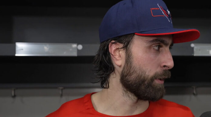 Alex Tuch Game-Winning Goal: Capitals Star Has 10 in 12 Games Alex Tuch Capitals postgame interview after game-winning goal against Predators