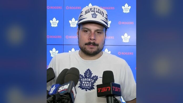Auston Matthews postgame Maple Leafs Islanders Auston Matthews speaks to reporters after the Maple Leafs loss to the Islanders