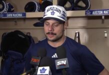 Auston Matthews on Marner Cup Run: ‘Happy for Him’ Auston Matthews speaking to reporters in the Maple Leafs dressing room about Mitch Marner