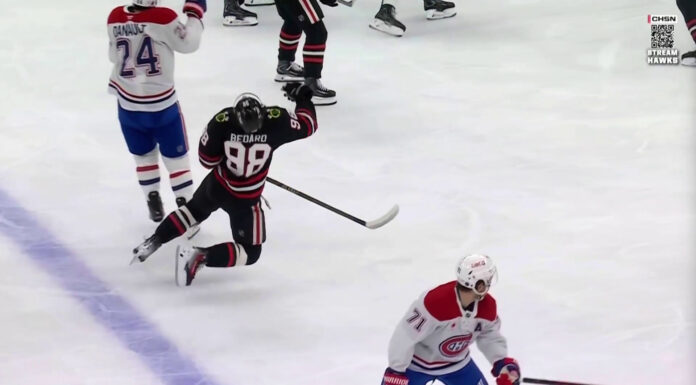 Bedard Danault Hit: Blackhawks Captain Livid Over Blindside Connor Bedard Blackhawks takes hit from Phillip Danault Canadiens