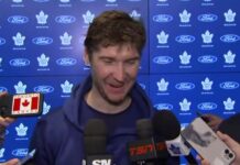 Bobrovsky Apologizes to McKenna: ‘I Completely Forgot’ Sergei Bobrovsky laughs while speaking to reporters about Gavin McKenna rookie lap at Maple Leafs media availability