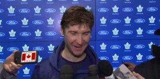 Bobrovsky Apologizes to McKenna: ‘I Completely Forgot’ Sergei Bobrovsky laughs while speaking to reporters about Gavin McKenna rookie lap at Maple Leafs media availability