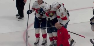 Brad Marchand Injury: Panthers Forward Helped Off vs. Kings Brad Marchand helped off the ice by Panthers teammates Brady Tkachuk and Niko Mikkola after a lower-body injury against the Kings