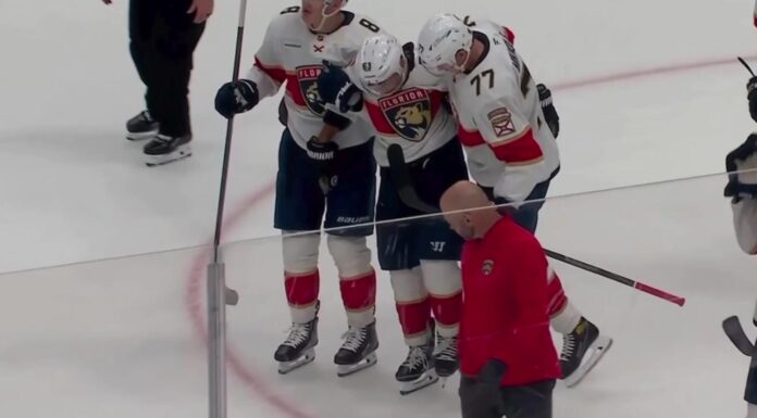 Brad Marchand Injury: Panthers Forward Helped Off vs. Kings Brad Marchand helped off the ice by Panthers teammates Brady Tkachuk and Niko Mikkola after a lower-body injury against the Kings