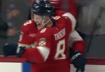 Brady Tkachuk Return: Panthers Visit Senators Wednesday Brady Tkachuk celebrates overtime winner with Panthers teammate after second straight hat trick