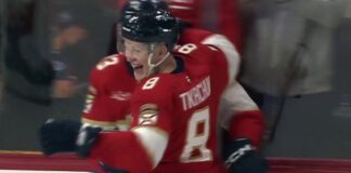 Brady Tkachuk Return: Panthers Visit Senators Wednesday Brady Tkachuk celebrates overtime winner with Panthers teammate after second straight hat trick
