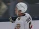 Brady Tkachuk Hat Trick: Matthew Assists on All Three Brady Tkachuk celebrates natural hat trick goal for Florida Panthers vs Blue Jackets