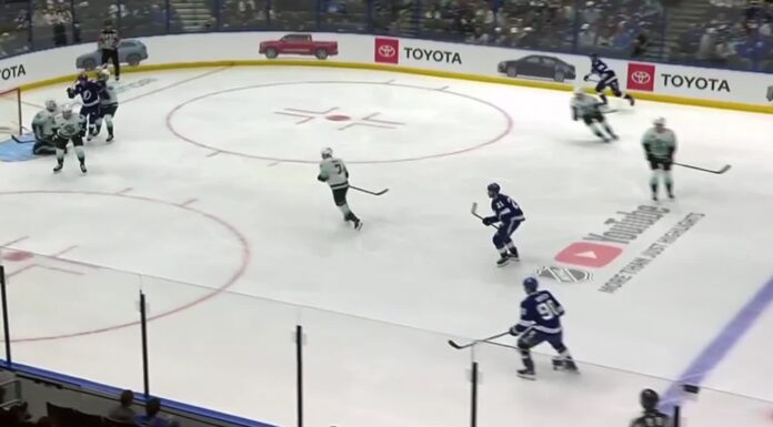 Brandon Montour Injury: Kraken D-Man Exits vs. Lightning Seattle Kraken at Tampa Bay Lightning, Brandon Montour injury shift, October 15, 2026