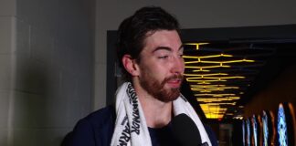 Clay Stevenson Wins Jets Debut With 30 Saves vs. Penguins Winnipeg Jets goalie Clay Stevenson speaks after his first win with the Jets, a 3-2 victory over the Pittsburgh Penguins