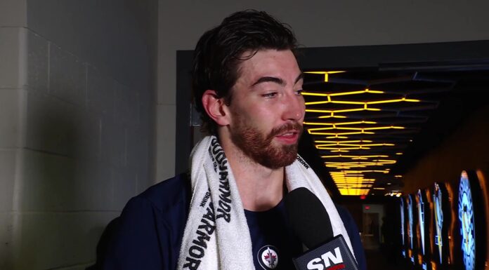 Clay Stevenson Wins Jets Debut With 30 Saves vs. Penguins Winnipeg Jets goalie Clay Stevenson speaks after his first win with the Jets, a 3-2 victory over the Pittsburgh Penguins