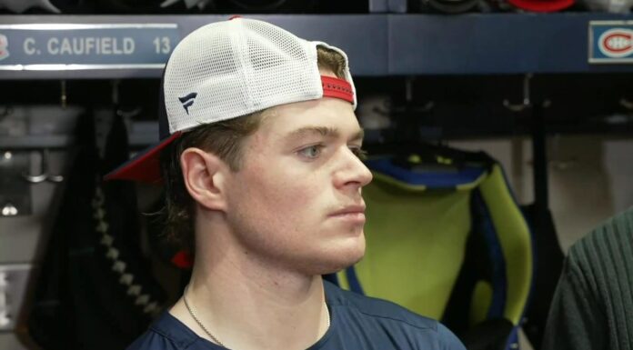 Cole Caufield Overtime Winner: Habs Beat Sabres 4-3 Cole Caufield Canadiens postgame media availability after overtime winner vs Sabres