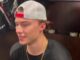 Connor Bedard Injury Update: Captain Back at Full Practice Connor Bedard Blackhawks captain speaking to reporters after returning to full practice