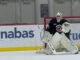 Hellebuyck Debut: Devils Goalie Says He’s ‘Ready Today’ Connor Hellebuyck in net at Devils practice in Newark
