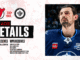 Hellebuyck Trade Reaction: Goalie Holds Jets Comments Connor Hellebuyck Devils trade details graphic showing Jets uniform and trade return