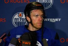 Connor McDavid Start: Oilers Captain Cares More About Game Feel Connor McDavid speaking to media after Edmonton Oilers practice at Rogers Place