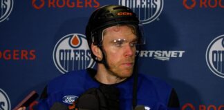 Connor McDavid Start: Oilers Captain Cares More About Game Feel Connor McDavid speaking to media after Edmonton Oilers practice at Rogers Place
