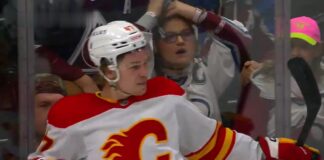 Connor Zary Waivers: Flames Place Former First-Rounder on Wire Calgary Flames forward Connor Zary celebrates a goal against the Colorado Avalanche