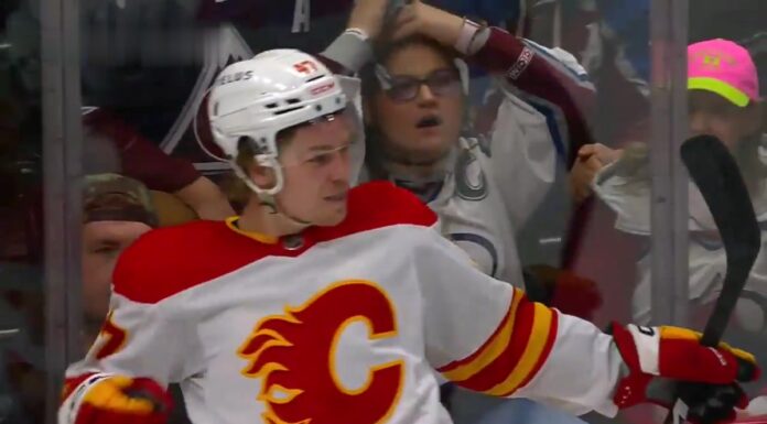 Connor Zary Waivers: Flames Place Former First-Rounder on Wire Calgary Flames forward Connor Zary celebrates a goal against the Colorado Avalanche