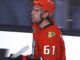 Cutter Gauthier Goals: Two on Power Play as Ducks Top Panthers Cutter Gauthier of the Anaheim Ducks after scoring a power-play goal against the Florida Panthers in the Ducks home opener