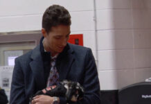 Devin Cooley Injury: Flames Goalie Exits vs. Oilers Flames goalie Devin Cooley holds his pet rabbit Tito in the Scotiabank Saddledome tunnel
