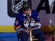 Dominick Critelli, 105, Plays Anthem at Islanders Home Opener 105-year-old World War II veteran Dominick Critelli plays the national anthem on saxophone before the Islanders home opener vs. Devils at UBS Arena