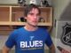 Dylan Peterson Debut: Blues Rookie Fights, Mom Goes Viral Blues rookie Dylan Peterson speaking to reporters after his NHL debut