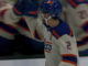 Evan Bouchard Goals: Oilers D-Man Leads NHL With Six Evan Bouchard celebrates his second goal with the Edmonton Oilers bench against the Anaheim Ducks