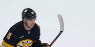 Michael Eyssimont Trade: Oilers Eyeing Bruins Forward Michael Eyssimont of the Boston Bruins celebrates a preseason goal against the Philadelphia Flyers at TD Garden