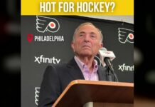 NHL Hot for Hockey Campaign Pulled From Spotify After One Week NHL commissioner Gary Bettman answers a question about the Hot for Hockey romance campaign in Philadelphia