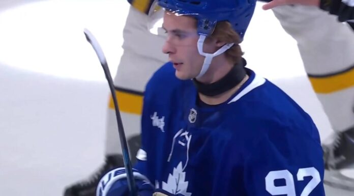 Gavin McKenna First NHL Goal: No. 1 Pick Scores vs. Predators Gavin McKenna Toronto Maple Leafs first NHL goal vs Nashville Predators