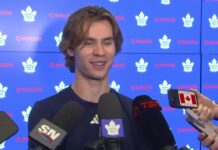 Gavin McKenna Jokes Toronto Media Is His ‘Welcome to NHL’ Moment Gavin McKenna smiles while speaking to Toronto media after Maple Leafs morning skate