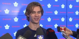 Gavin McKenna Jokes Toronto Media Is His ‘Welcome to NHL’ Moment Gavin McKenna smiles while speaking to Toronto media after Maple Leafs morning skate