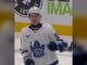 Gavin McKenna Two-Goal Game: Youngest Leaf Since 1944 Gavin McKenna Maple Leafs celebrates power-play goal against Kraken