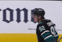 Igor Chernyshov OT Winner: Sharks Win Again in Overtime Igor Chernyshov smiles after scoring the overtime winner for the San Jose Sharks against the Los Angeles Kings