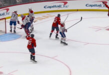 Miroshnichenko Trade Buzz: Teams Watching Capitals Winger Capitals celebrate Ivan Miroshnichenko goal against Canadiens