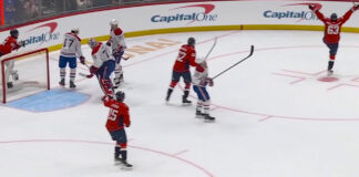 Miroshnichenko Trade Buzz: Teams Watching Capitals Winger Capitals celebrate Ivan Miroshnichenko goal against Canadiens