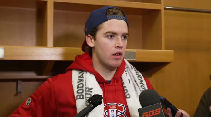 Fowler 46 Saves: Habs Goalie Stones Blues in 2-0 Shutout Jacob Fowler Canadiens goalie postgame media availability after 46-save shutout vs Blues