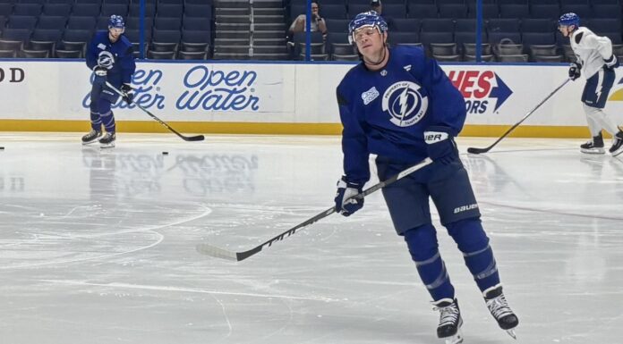 John Carlson on Facing Capitals: ‘I Think It’ll Be Weird’ John Carlson skates at Tampa Bay Lightning morning skate before facing the Washington Capitals