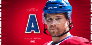 Josh Anderson Extension: Canadiens Winger Wants to Stay Josh Anderson Canadiens alternate captain graphic