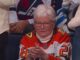 Judd Caulfield First NHL Goal: Grandma Steals the Show Judd Caulfield grandma cheering Ducks first NHL goal vs Jets