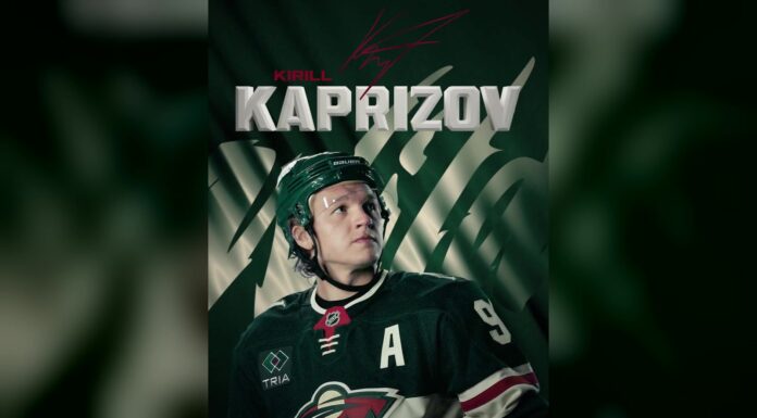 Kaprizov Goal Streak: Wild Star Has 14 in 14 Games Kirill Kaprizov Minnesota Wild goal graphic 14 goals in 14 games