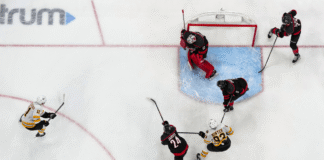 Kochetkov Win Streak: Hurricanes Goalie Improves to 8-0 Hurricanes goalie Pyotr Kochetkov makes a save against the Bruins at Lenovo Center