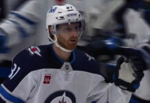 Kyle Connor Goals: Two on the Power Play as Jets Beat Red Wings Kyle Connor celebrates a power-play goal with the Winnipeg Jets bench against the Detroit Red Wings