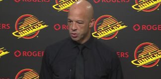 Canucks Losing Streak Hits 10: Malhotra Searching for Answers Manny Malhotra Vancouver Canucks head coach postgame media availability after 10th straight loss to Wild