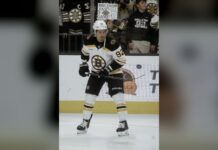 Khusnutdinov Extension: Bruins Closing In on Deal Marat Khusnutdinov Bruins forward in warmups before extension report