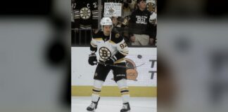 Khusnutdinov Extension: Bruins Closing In on Deal Marat Khusnutdinov Bruins forward in warmups before extension report