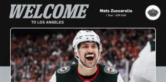 Zuccarello Injury: Kings Winger Week-to-Week Mats Zuccarello Kings welcome graphic, one-year $1 million contract