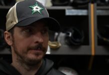 Matt Duchene Injury: Stars Center Out 3 Months After Surgery Matt Duchene speaking to reporters in the Dallas Stars locker room after a game
